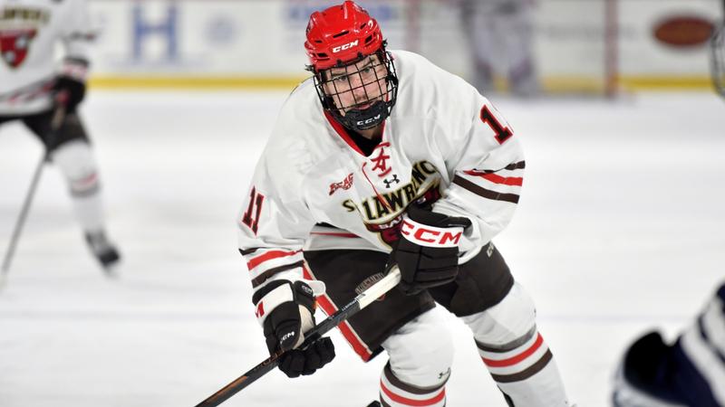 Ryan Marquart The Skating Saints Fall at No. 14 Quinnipiac; Arquiett Scores In the ...