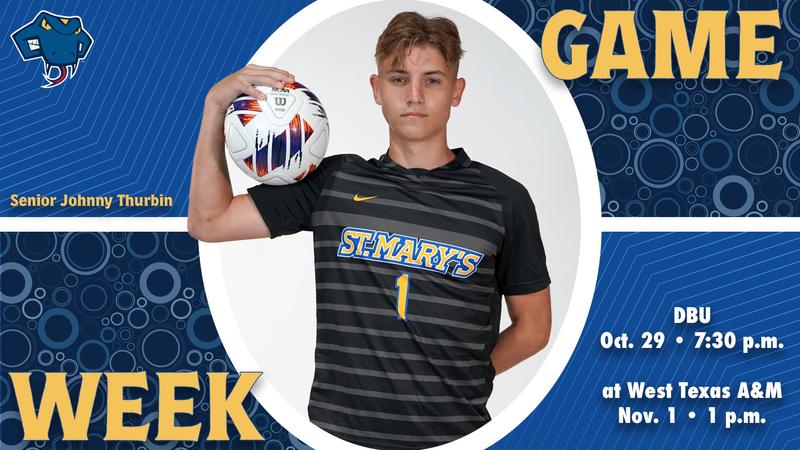 Tim Schuring Important Week on Tap for Men's Soccer - St. Mary's University Athletics