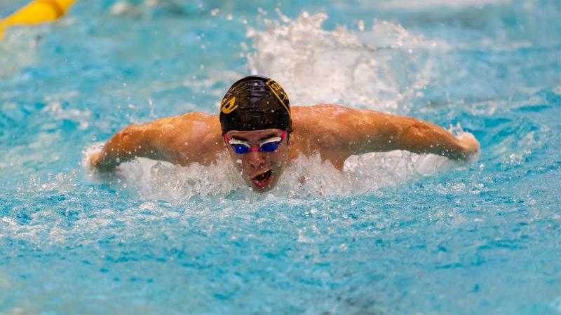Swimming Rizz Rizzo wins two events, men's swimming and diving fourth in opener - St ...
