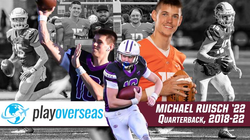RIVER HAWK SPOTLIGHT: Michael Ruisch '22 Continues Football Dreams ...