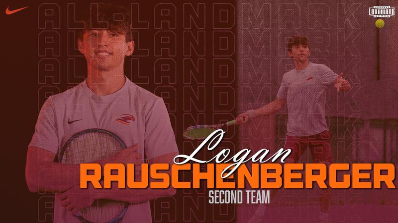 Logan Riexinger Logan Rauschenberger Receives Second Team All-Landmark Singles ...
