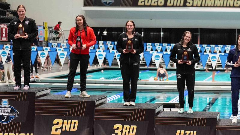 Morgan Gerhardt Weygandt Finishes Third, No. 12 Women’s Swimming Earns Five All ...