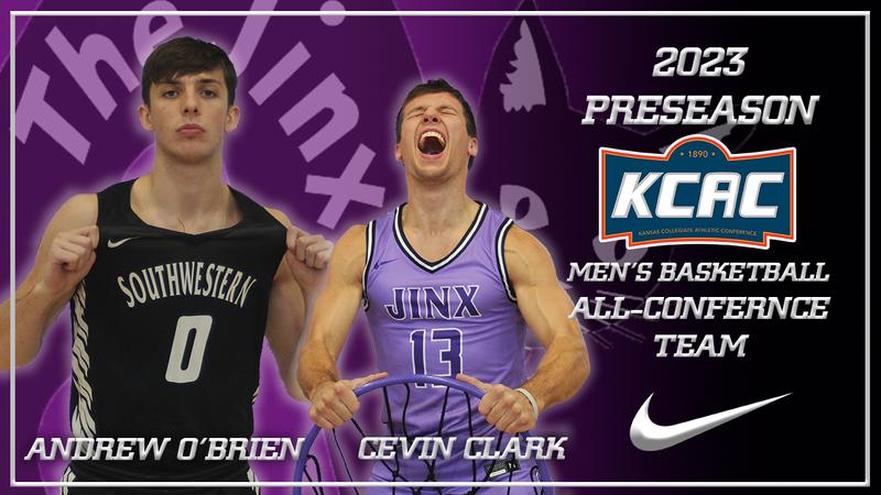 Cevin Clark Clark, O’Brien Selected KCAC 2023 Men's Basketball Preseason All ...