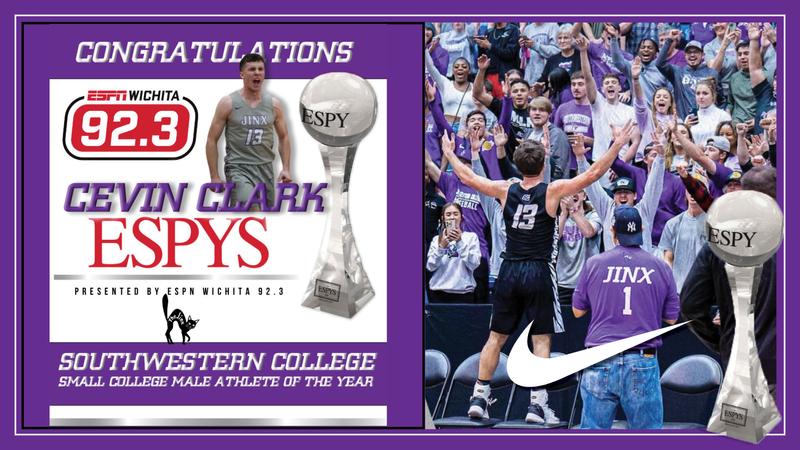 Cevin Clark Clark Wins ESPY - Southwestern College