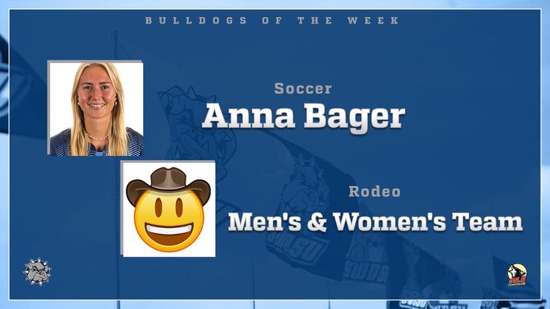 Anna Rodeo Anna Bager & the SWOSU Rodeo Team are Bulldogs of the Week ...
