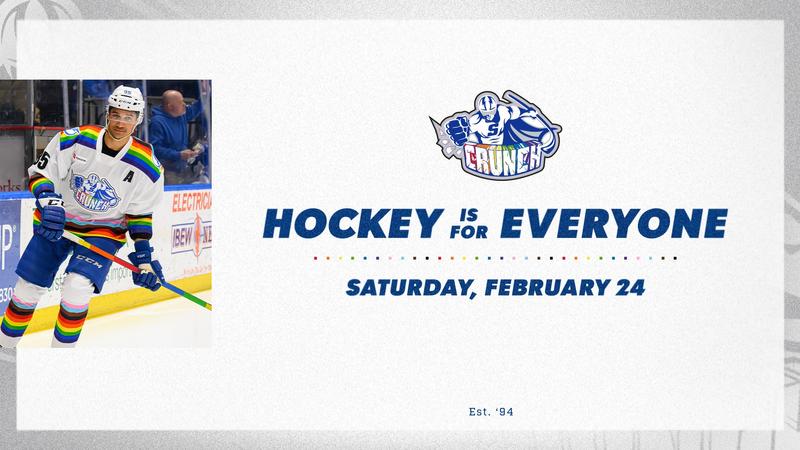 Syracuse Crunch To Host Hockey Is For Everyone Night Feb. 24 - Syracuse ...