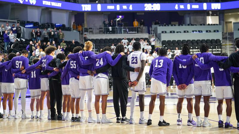 Tarleton Tech Tarleton State Men’s Basketball hosts Utah Tech on Military ...