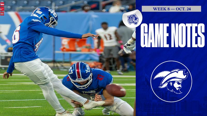 Track Field Front Game Information: Week 8 — Charleston Southern - Tennessee State University