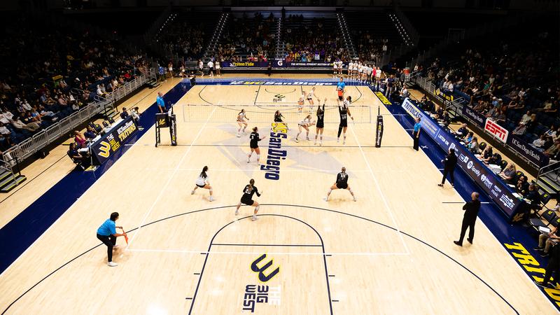 Women’s Volleyball Sets Attendance Records in 2022 - UC San Diego