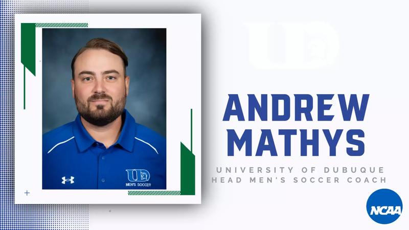 UD Names Mathys as Head Men's Soccer Coach - University of Dubuque