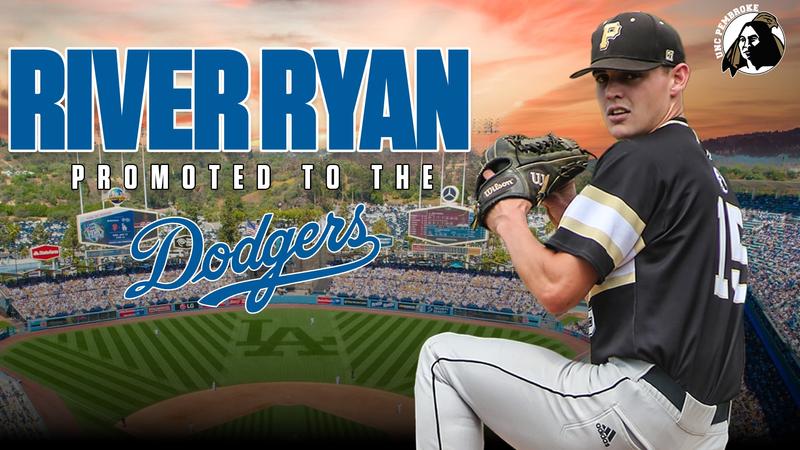 Ryan Rivers Ohio Dodgers Make The Call! River Ryan Becomes First Brave Promoted To Big ...