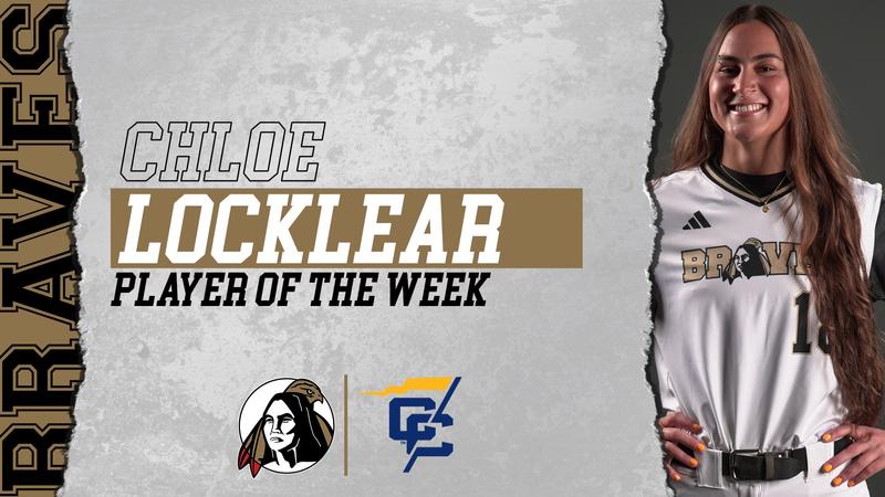 Chance Locklear Locklear Named Conference Carolinas Player Of The Week - UNCP Athletics