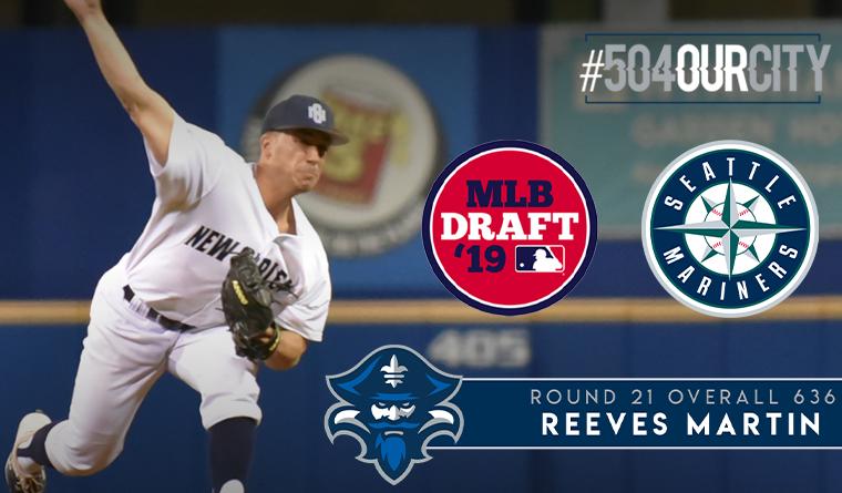 Martin Reeves Football Baseball: Reeves Martin Selected by Seattle in 21st Round of MLB Draft ...