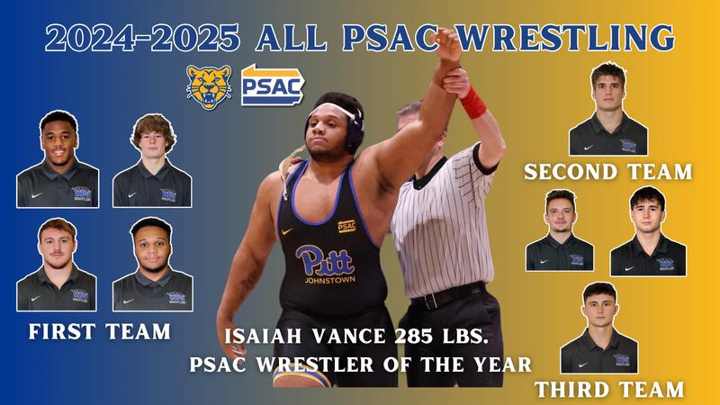Isaiah Vance Named Super Region I and PSAC Wrestler of the Year; Eight ...