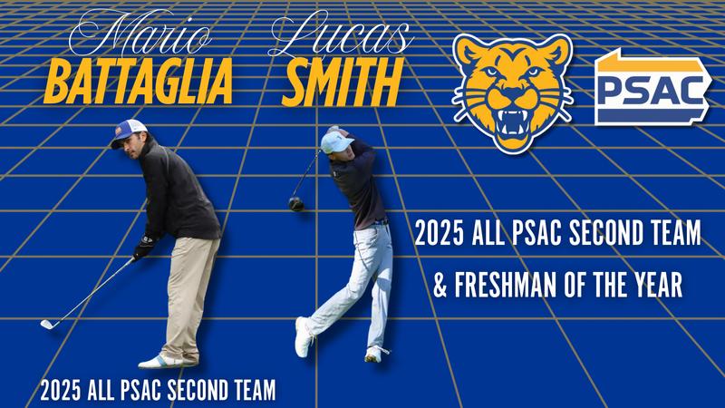 Lucas Smith Named PSAC Freshman Golfer of the Year; Mario Battaglia ...