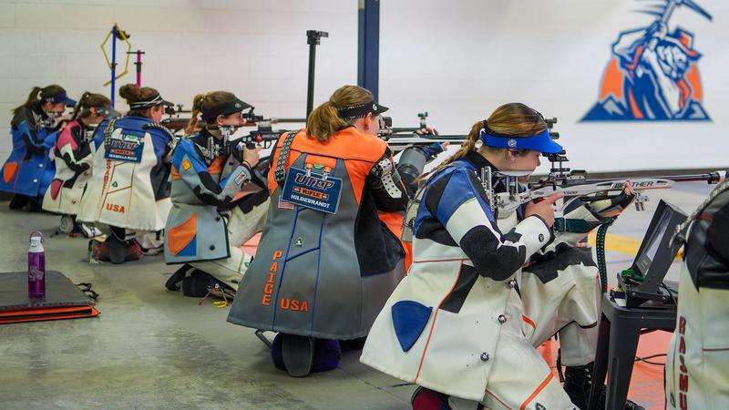 Utep Rifle Team #14 UTEP Rifle Posts 4677 Aggregate Against #11 Ohio State - UTEP Miners