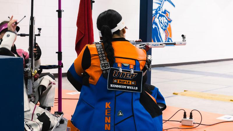 Utep Rifle Team No. 7 UTEP Rifle Battles No. 1 Nebraska to the Wire - UTEP Miners