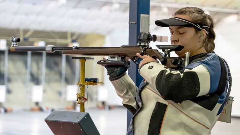 #16 UTEP Rifle Upsets #10 Nebraska, Sets School Record - UTEP Miners