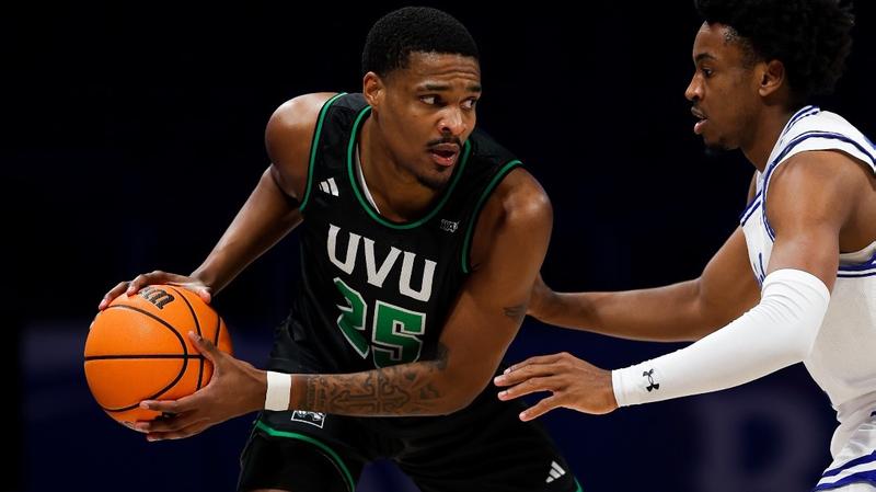 Connor Harding Utah Valley continues WAC road play at Grand Canyon on Thursday night ...