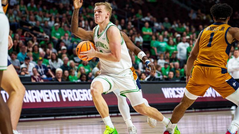 Connor Harding Wolverines Fall 63-61 to California Baptist in WAC Tournament ...