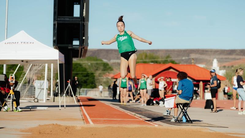 Passmore Matches School Record in Triple Jump at UVU Collegiate ...