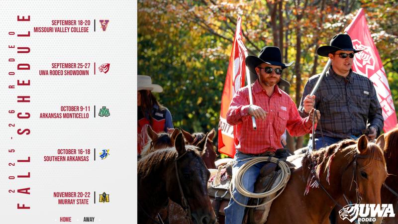Rodeo Releases 2025 Fall Schedule - University of West Alabama Athletics