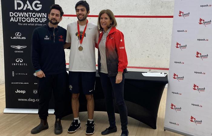 Seth Ravi Ravi Seth wins gold at Canadian University/College Championship ...