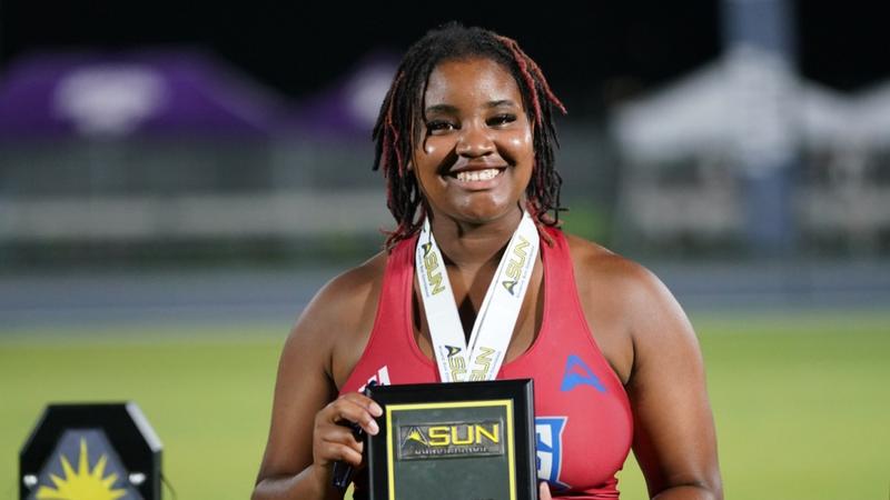 Rachel Atkins Rugby Atkins Earns Meet MVP at the ASUN Outdoor Championship - UWG Wolves ...