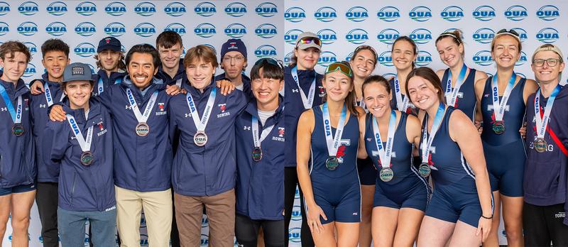 Ben Uoft Rowing U OF T ROWING CAPTURE TWO PODIUMS AT OUA CHAMPIONSHIPS - University of ...