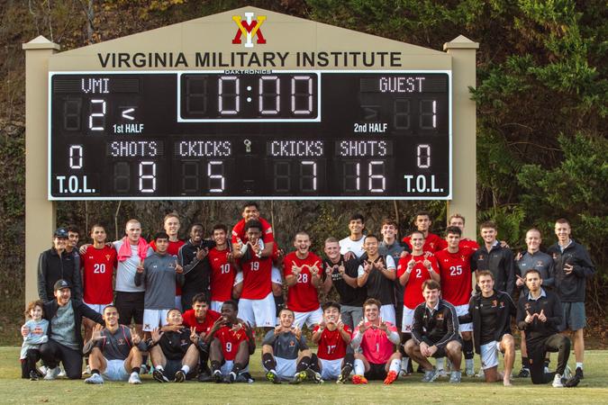 VMI Men’s Soccer 2025 season review - Virginia Military Institute