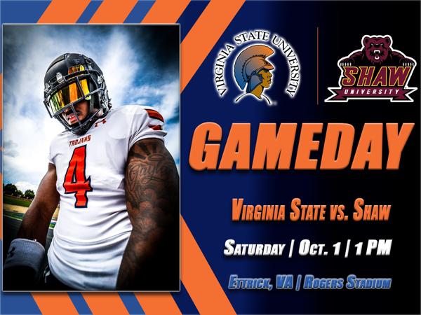 VSU Football Looks to Hand Southern Division Leaders in Shaw Their ...