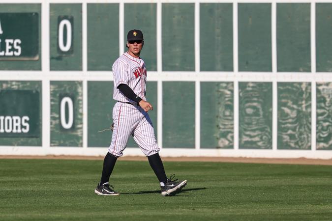Chris Rasteil Baseball Baseball Splits Series with Golden Eagles - Stanislaus State Athletics