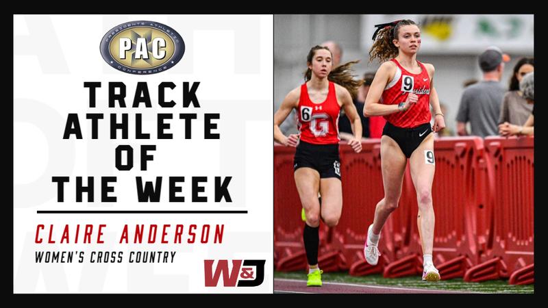 Anderson Pac Halftime Anderson Selected as PAC Women’s Track & Field Athlete of the Week ...