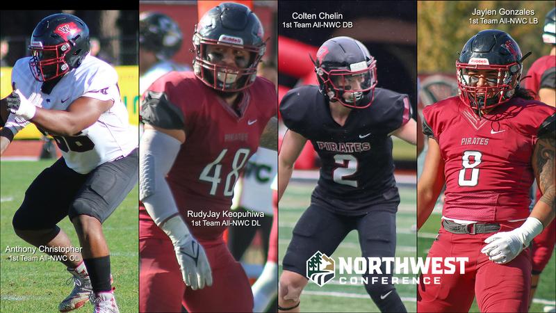 Fourteen Pirates Named All-NWC in Football - Whitworth University