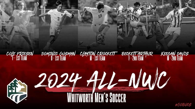 Five Pirates earn men's soccer All-NWC honors - Whitworth University