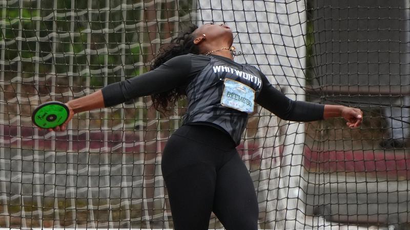 Oregon Discus Okemgbo breaks own record in discus at Oregon Twilight - Whitworth ...