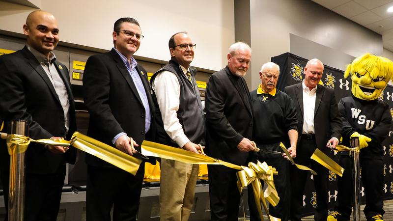 Wichita Ribbon Work Wichita State Holds Ribbon Cutting Ceremony for Phase V - Wichita State ...