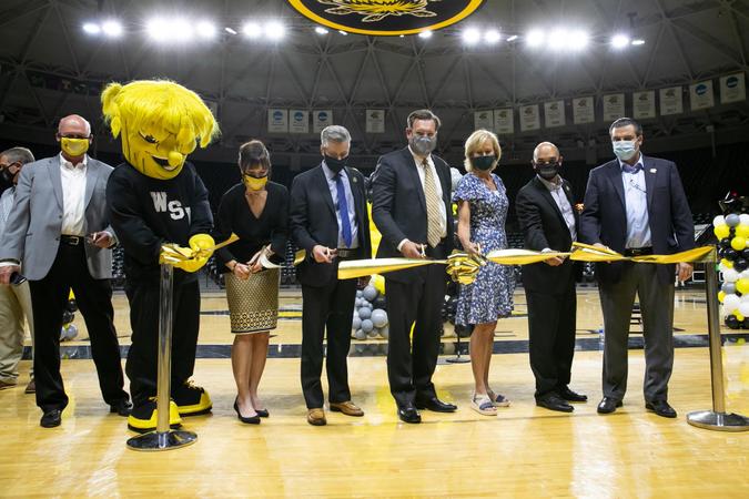 Wichita Ribbon Work Ribbon Cutting Ceremony Held for Student-Athlete Center - Wichita State ...