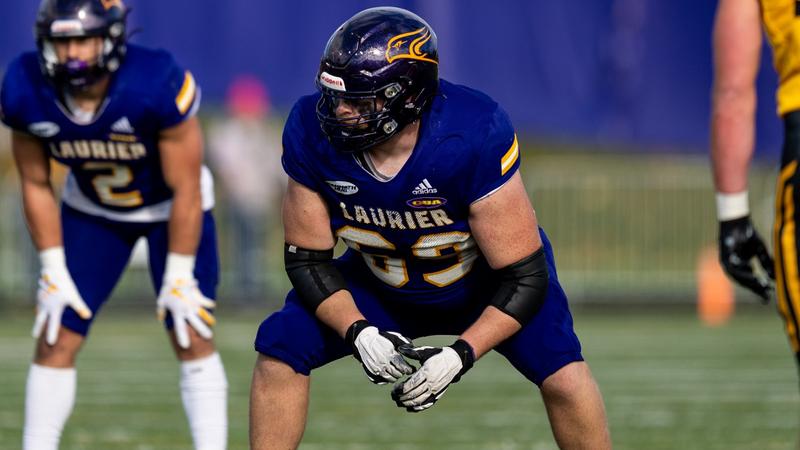 Cooper Hamilton Rochester Cooper Hamilton and teammates prepare for CFL combine - Laurier ...