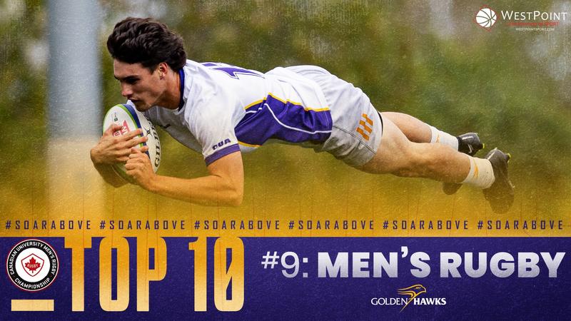 Laurus Rugby Golden Hawks men's rugby ranked #9 nationally - Laurier Athletics ...