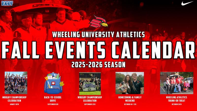 Wheeling Fall Wheeling University Athletics Releases 2025 Fall Events Calendar ...