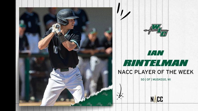 Iscah Rintelman Rintelman Repeats As NACC Position Player Of The Week - Wisconsin ...