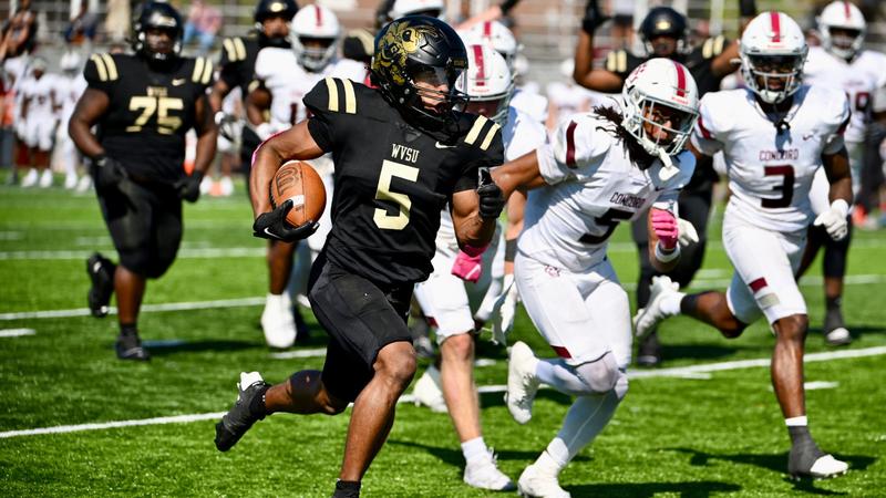Wv State Rug Fallo WVSU edged in waning moments at Wheeling - West Virginia State ...