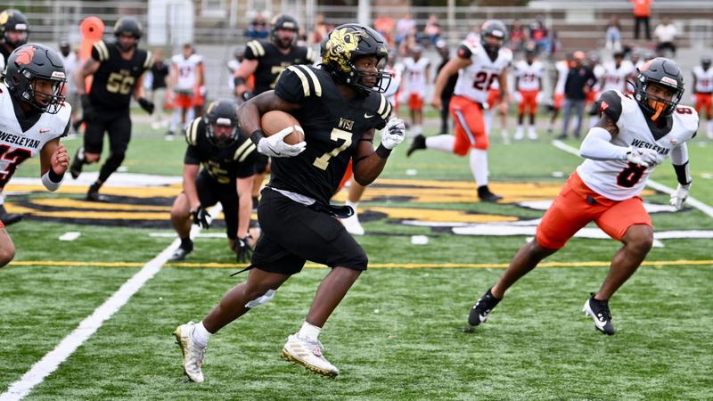 Wv State Rug Fallo WVSU football outruns Frostburg State in Institute; Felder becomes all ...