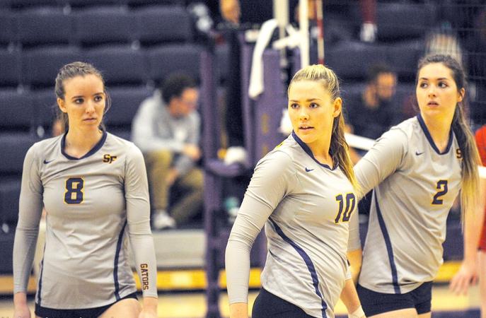 Devyn Valuch Battles Hard But Falls In Three - sfstategators.com