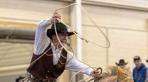 Cwu Ropeless Rodeo UW Rodeo Teams Again Sweep Weekend Titles - University of Wyoming Athletics