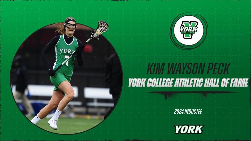 Wayson Kim Wayson Peck Earns York College Athletic Hall of Fame Nod - York ...
