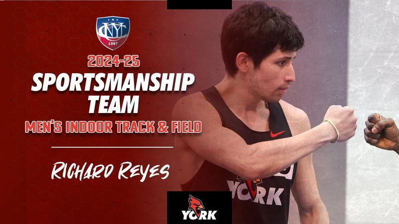 Reyes lands on CUNYAC Men’s Indoor Track & Field Sportsmanship Team ...