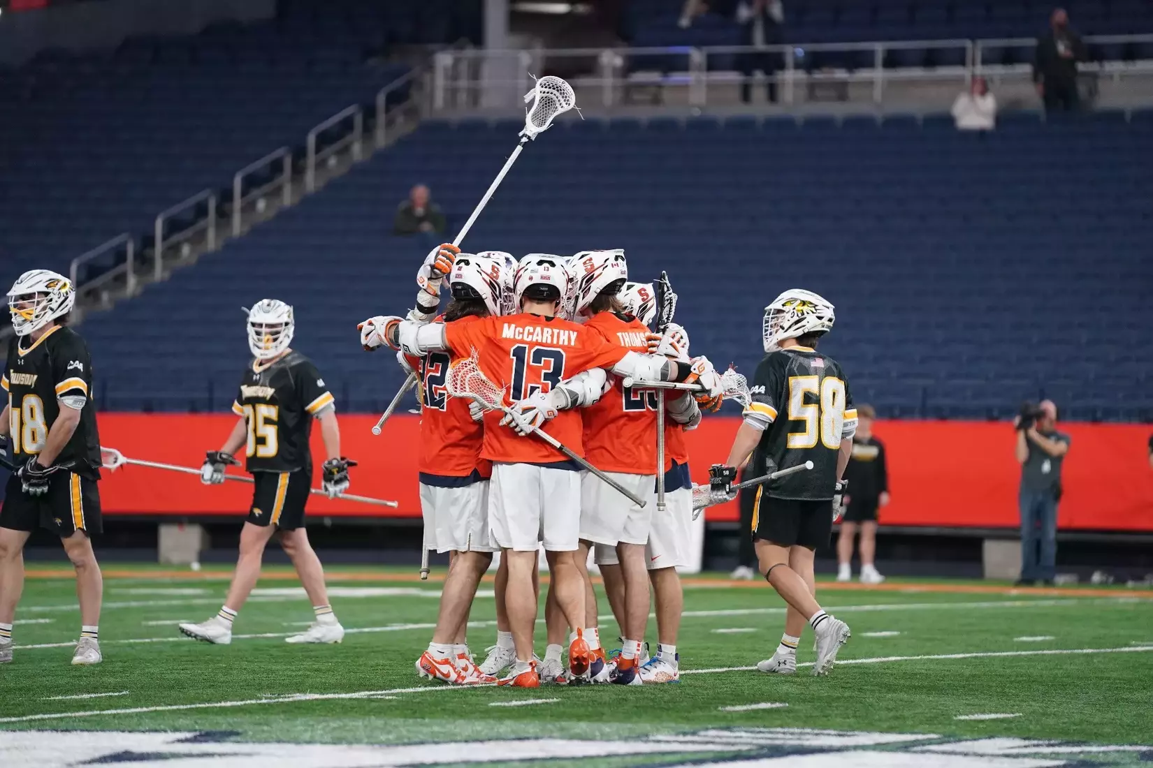 Syracuse men’s lacrosse improves to 3-0 with win over Towson