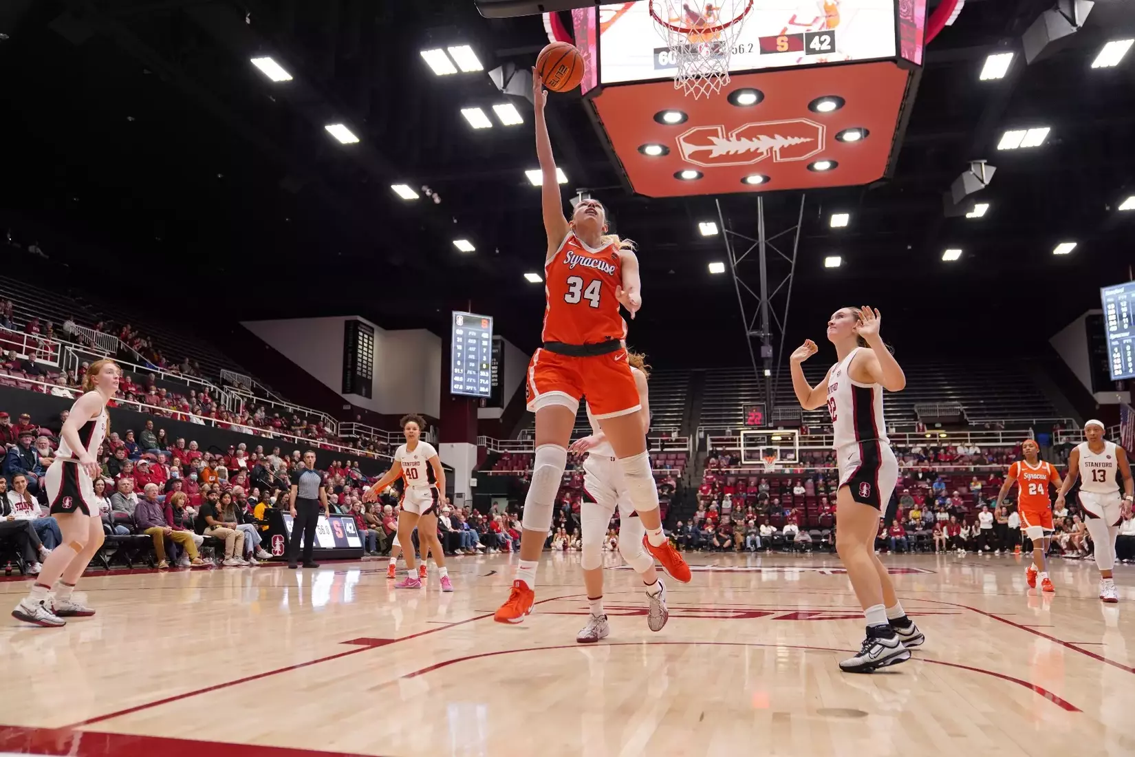 Syracuse women’s basketball falls at Stanford